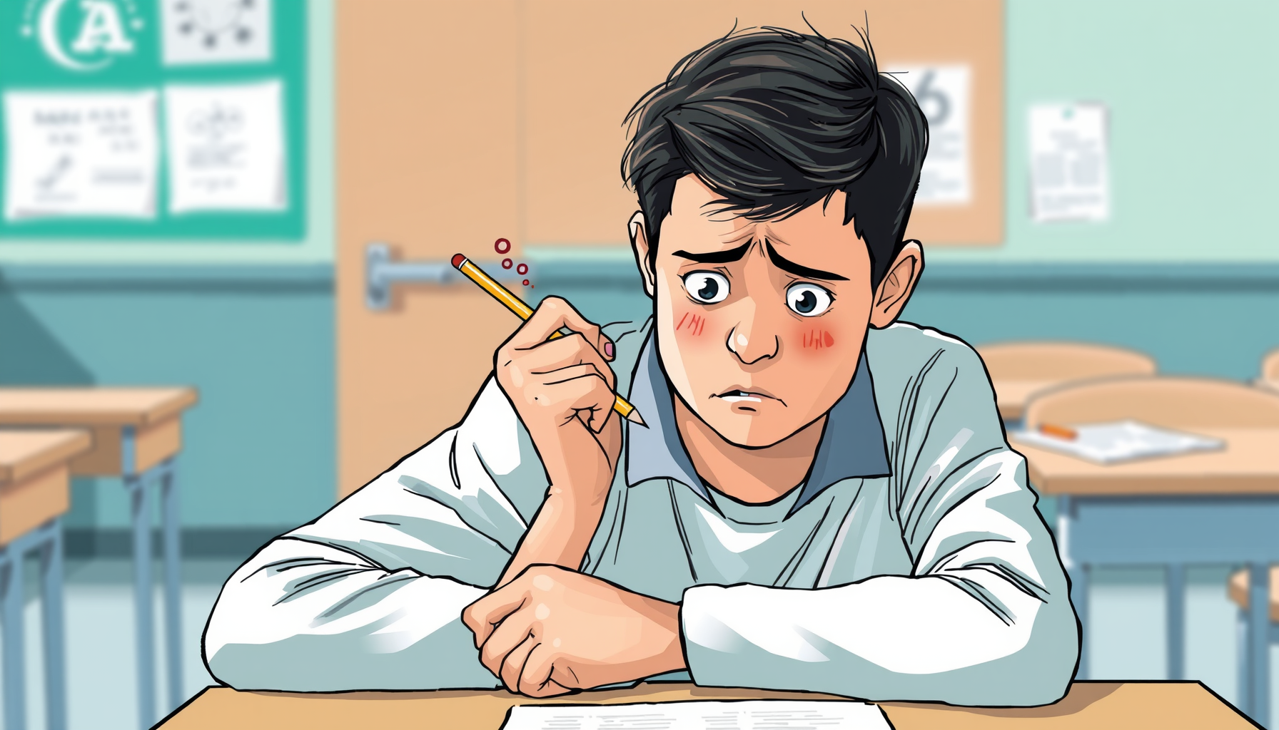 اضطراب امتحان و راهکارهای مقابله با آن