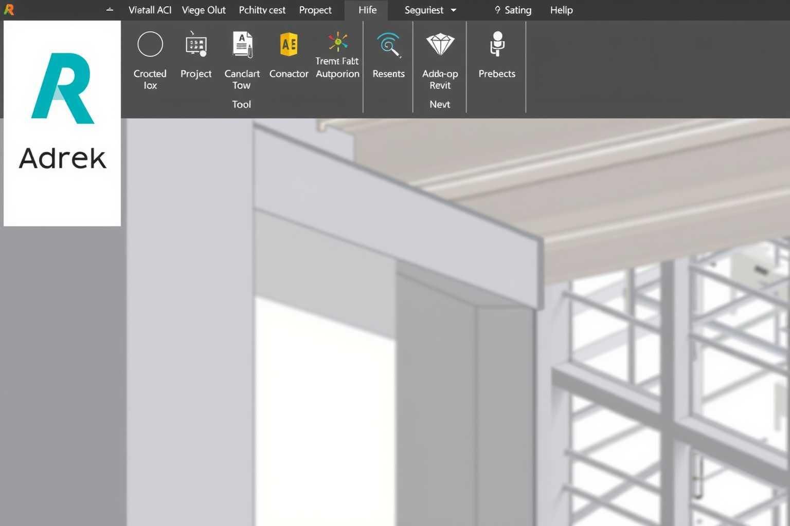 آموزش و آشنایی با نوار RIBBONنرم افزار REVIT