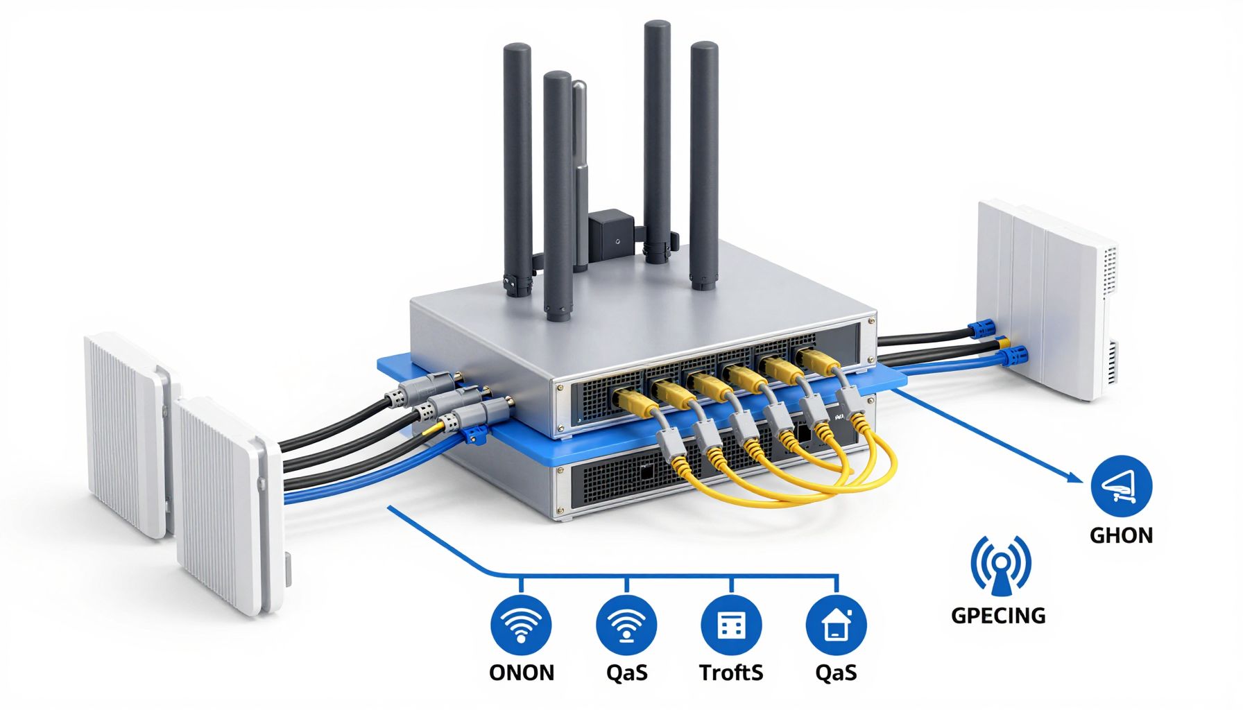 GPON: زیرساخت شبکه‌های بی‌سیم