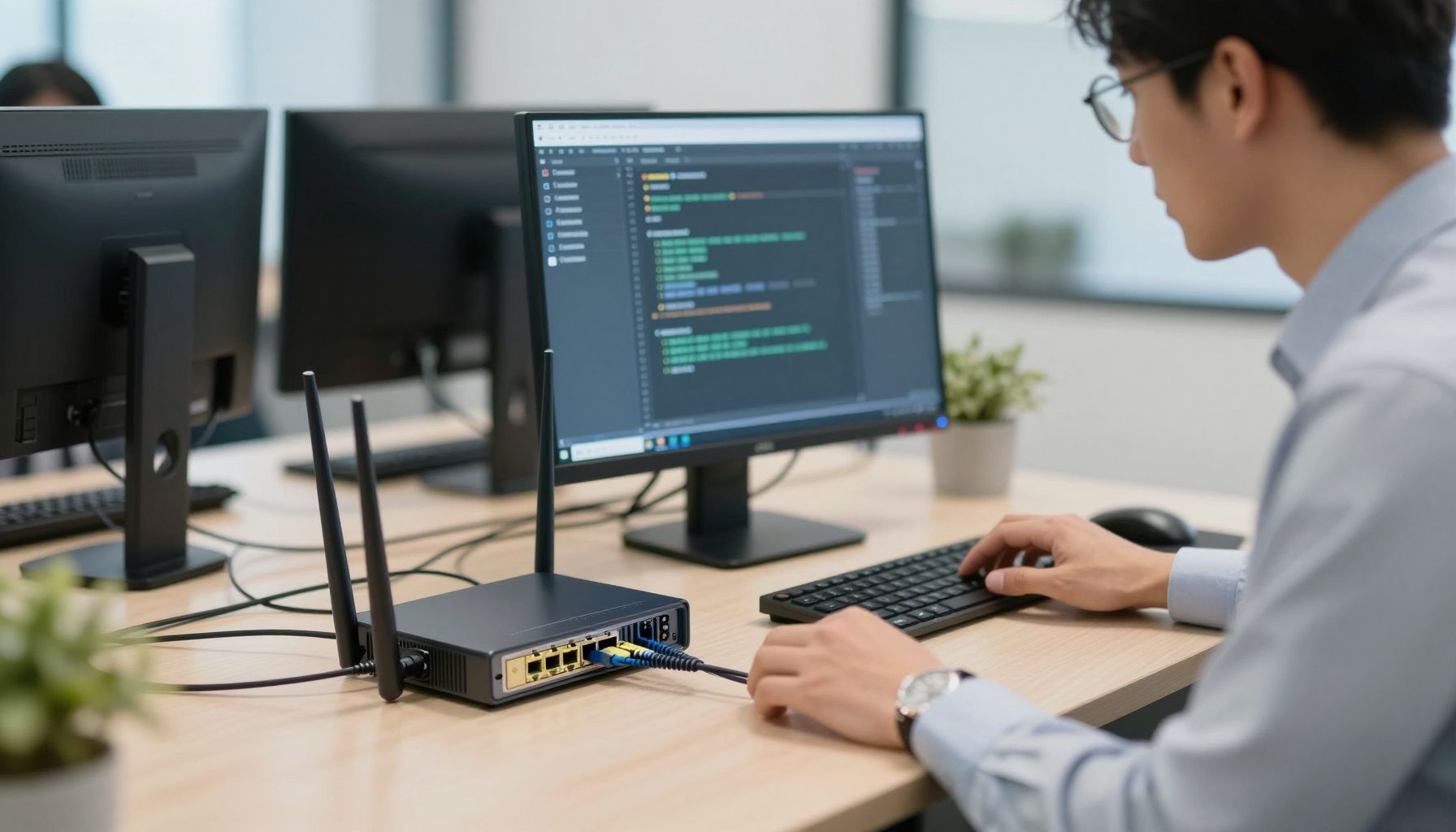 نحوه راه انداری DHCP  روی روتر و اشنایی با سرویس NAT