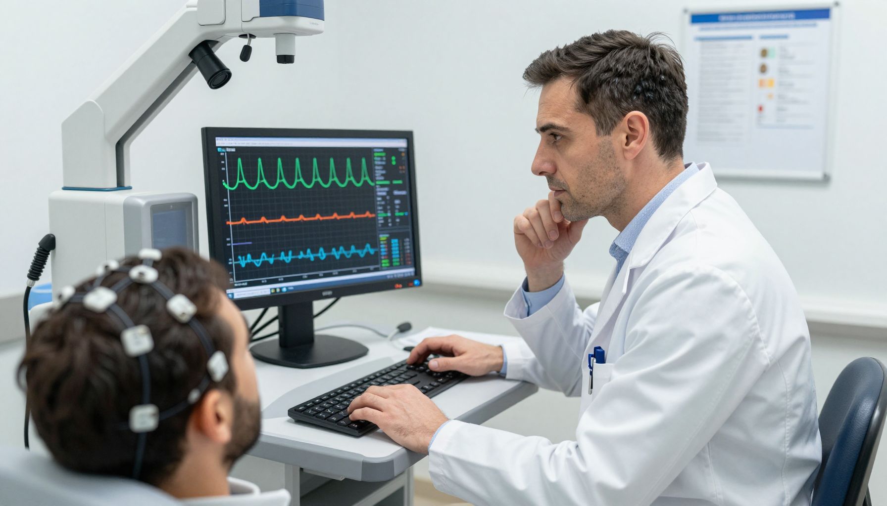دستگاه EEG (الکتروانسفالوگراف)
