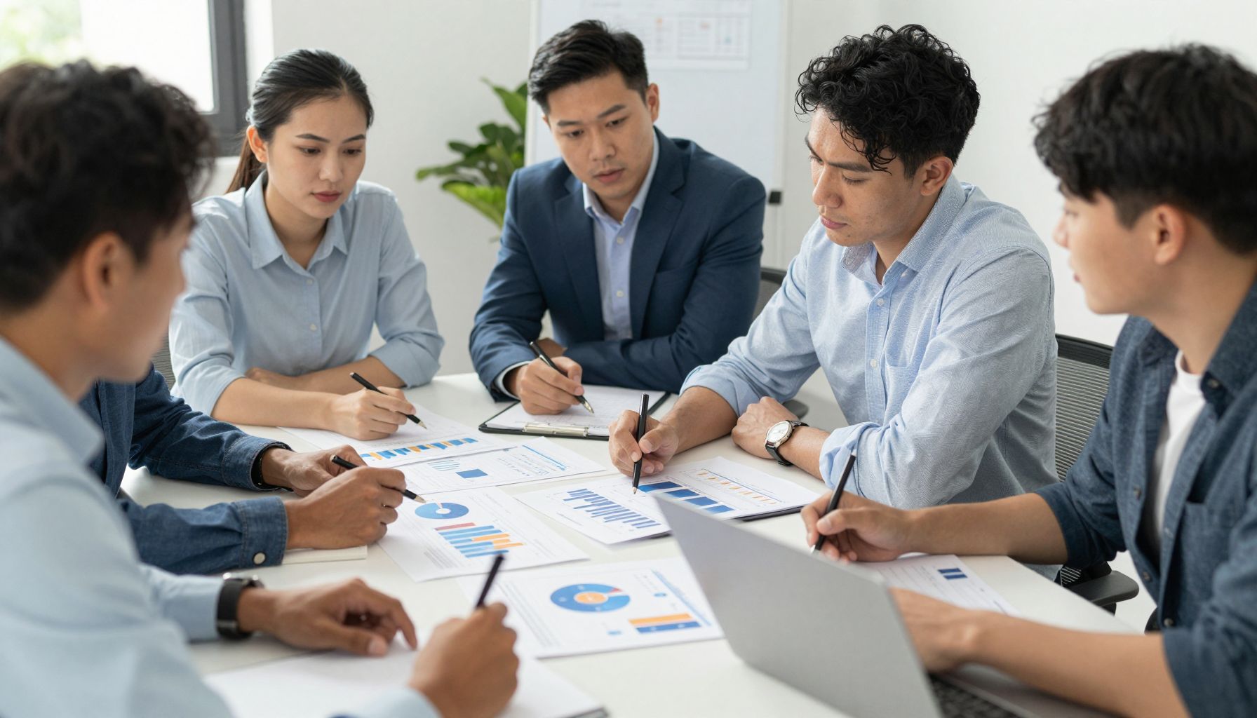 چارت سازمانی واحد مارکتینگ