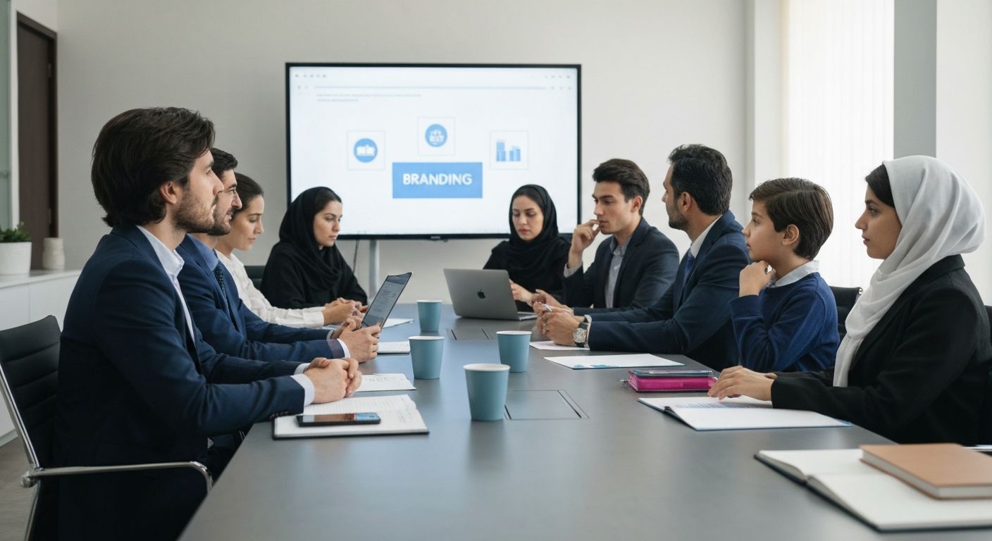 پیش‌نمایش پاورپوینت برندسازی شرکتی