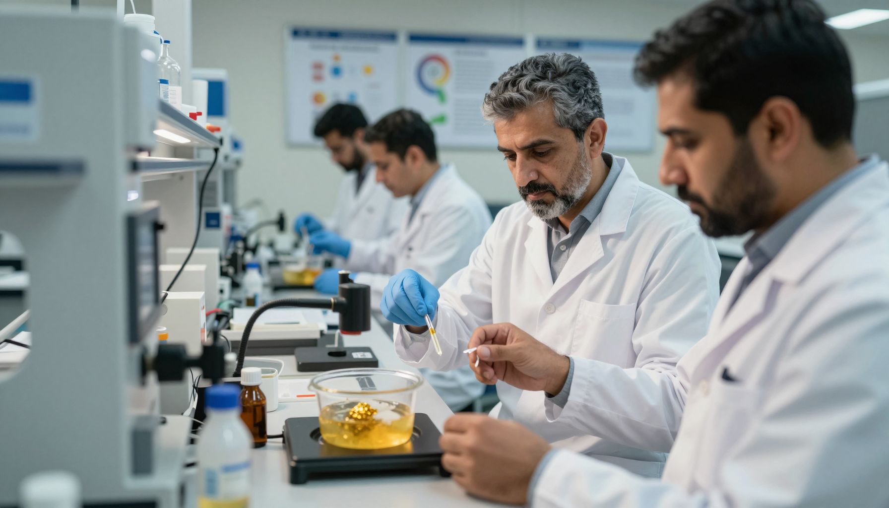 گلایسین در فرآیند لیچینگ طلا